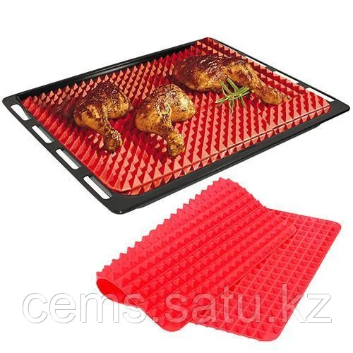 Антипригарный силиконовый коврик 39 х 27см, Komfi/15